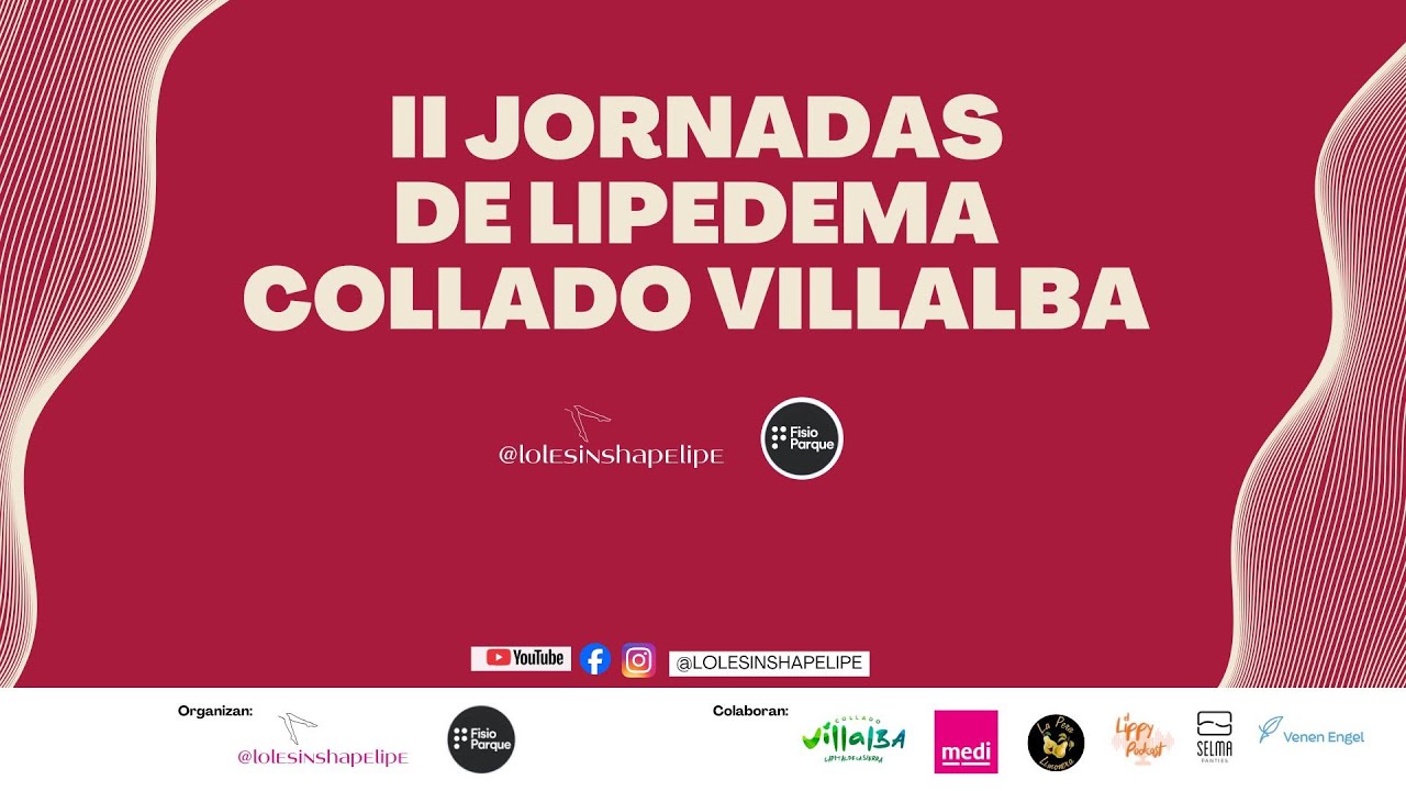 II JORNADAS DE LIPEDEMA - COLLADO VILLALBA