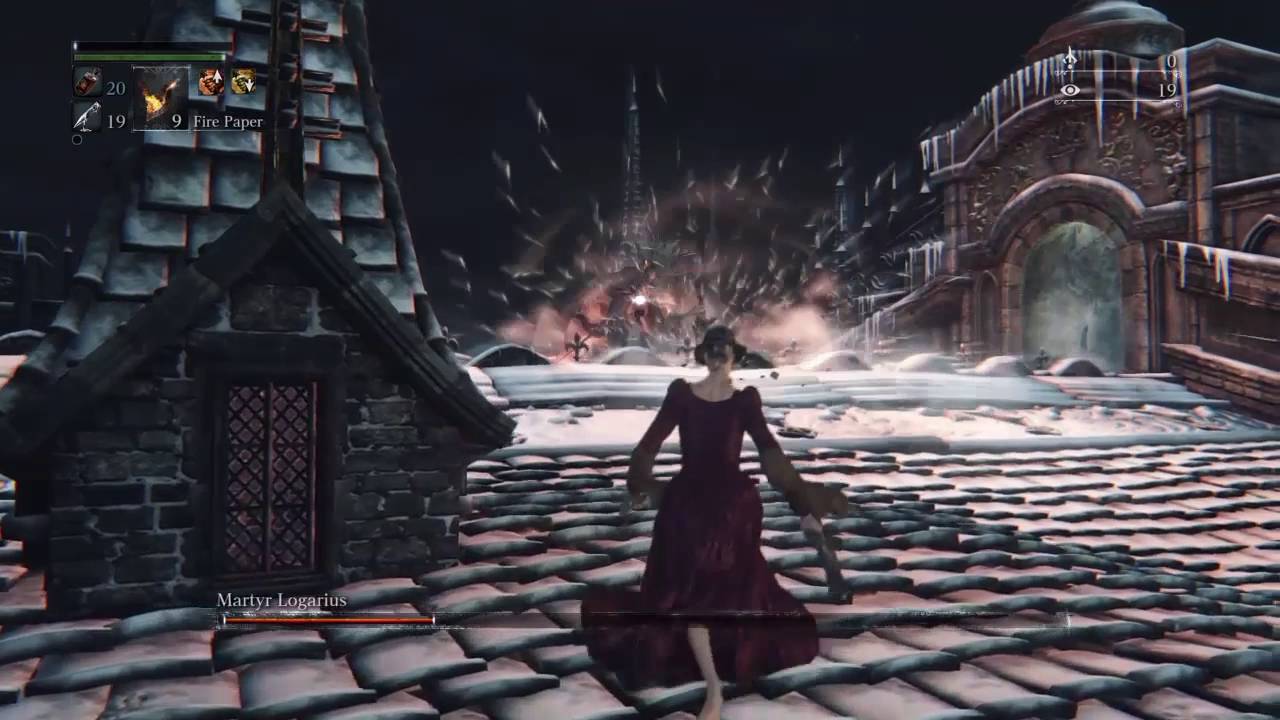 Lvl 10 Ng+ Martyr Logarius NO DAMAGE Strategy Guide Bloodborne