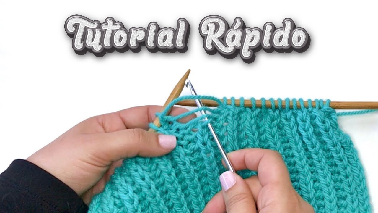 COMO RECUPERAR PONTO PERDIDO NA BARRA INGLESA | Tutorial fácil de tricô para iniciantes