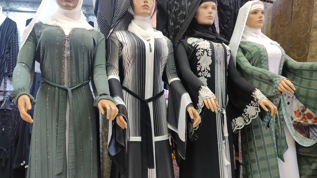 من اجمل اكتشاف بسوق غزه واشيك موديلات مع عبايات الخليجي مع عبد الرحمن