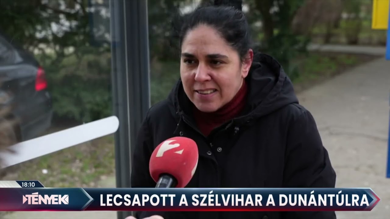 Lecsapott a szélvihar a Dunántúlra