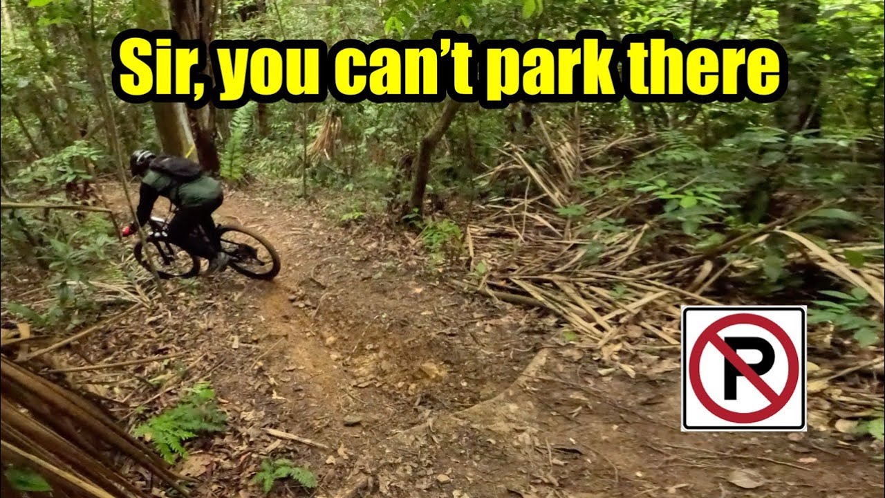 Shredding Down Silverback Chasing an E-Bike