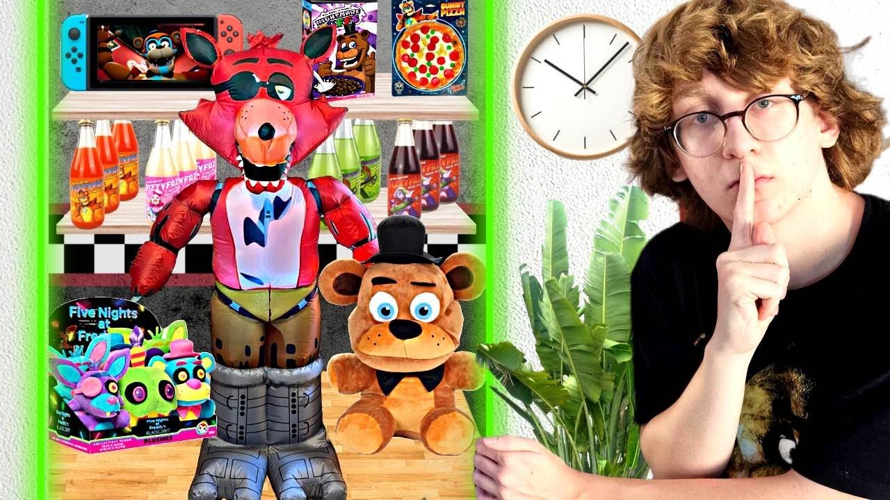 I Built a Fnaf SECRET Room in my House!