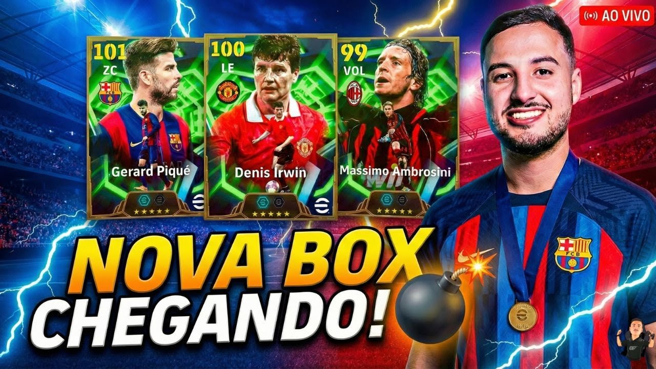 🔴 LIVE | eFOOTBALL 2026 | NOVA BOX CHEGANDO + GAMEPLAY