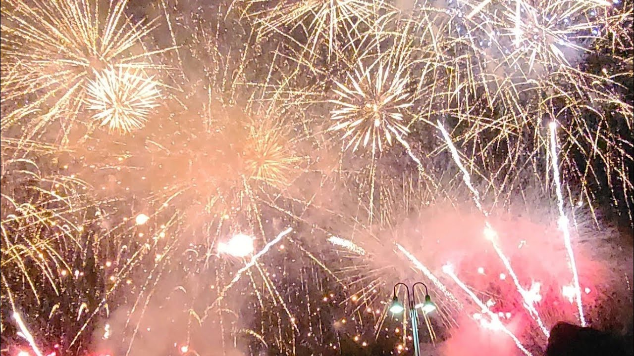 福井　若狭おおいのスーパー大火勢2024　30周年　スーパー大火勢点火~花火〜フィナーレ～若衆頭胴上げ　４K