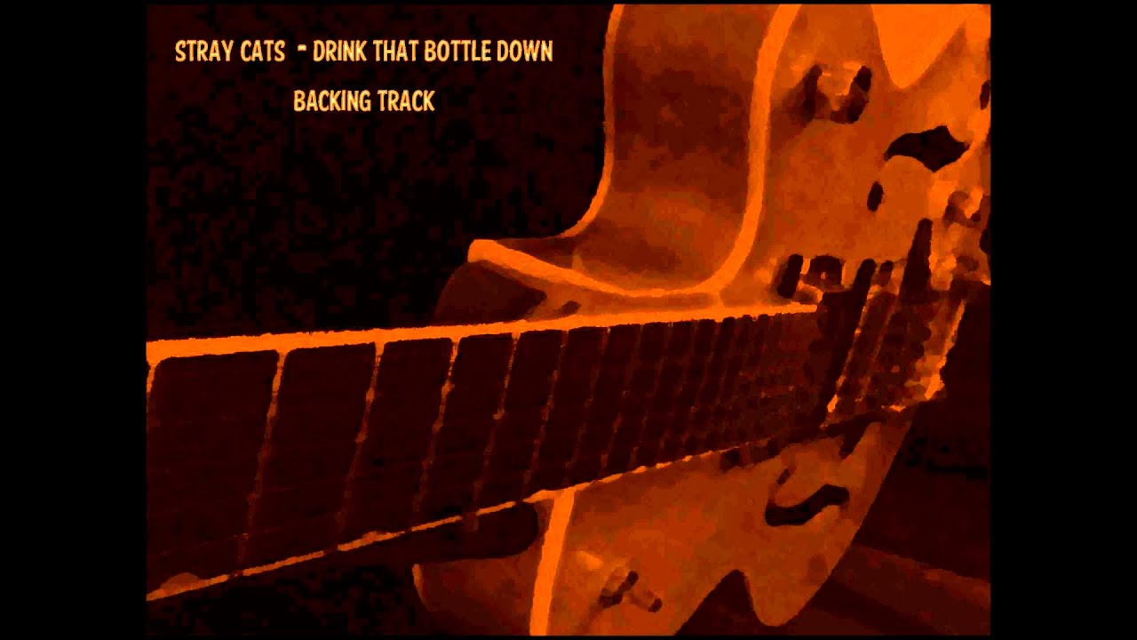 Stray Cats - Drink That Bottle Down '81 version (Backing Track - Bass & Drums)