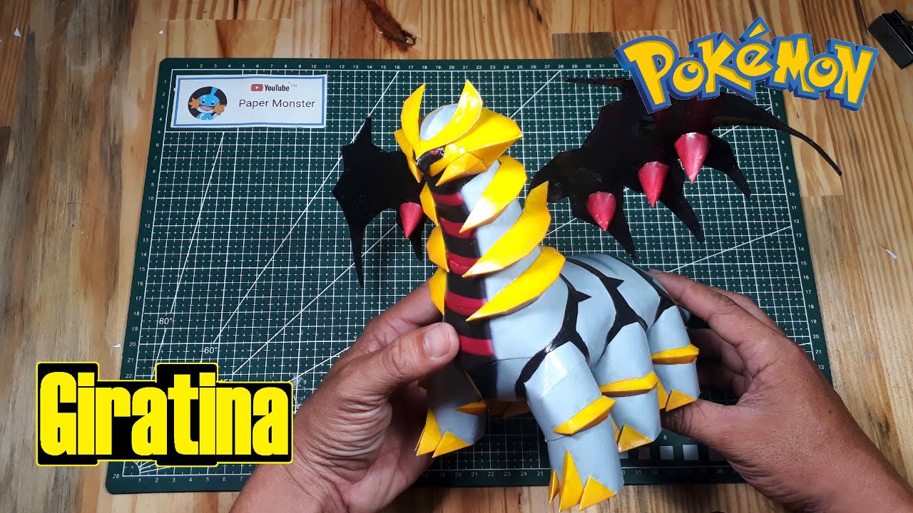 Giratina  | Pokemon PaperCraft | modelo de papel | 종이 모델 | 紙モデル
