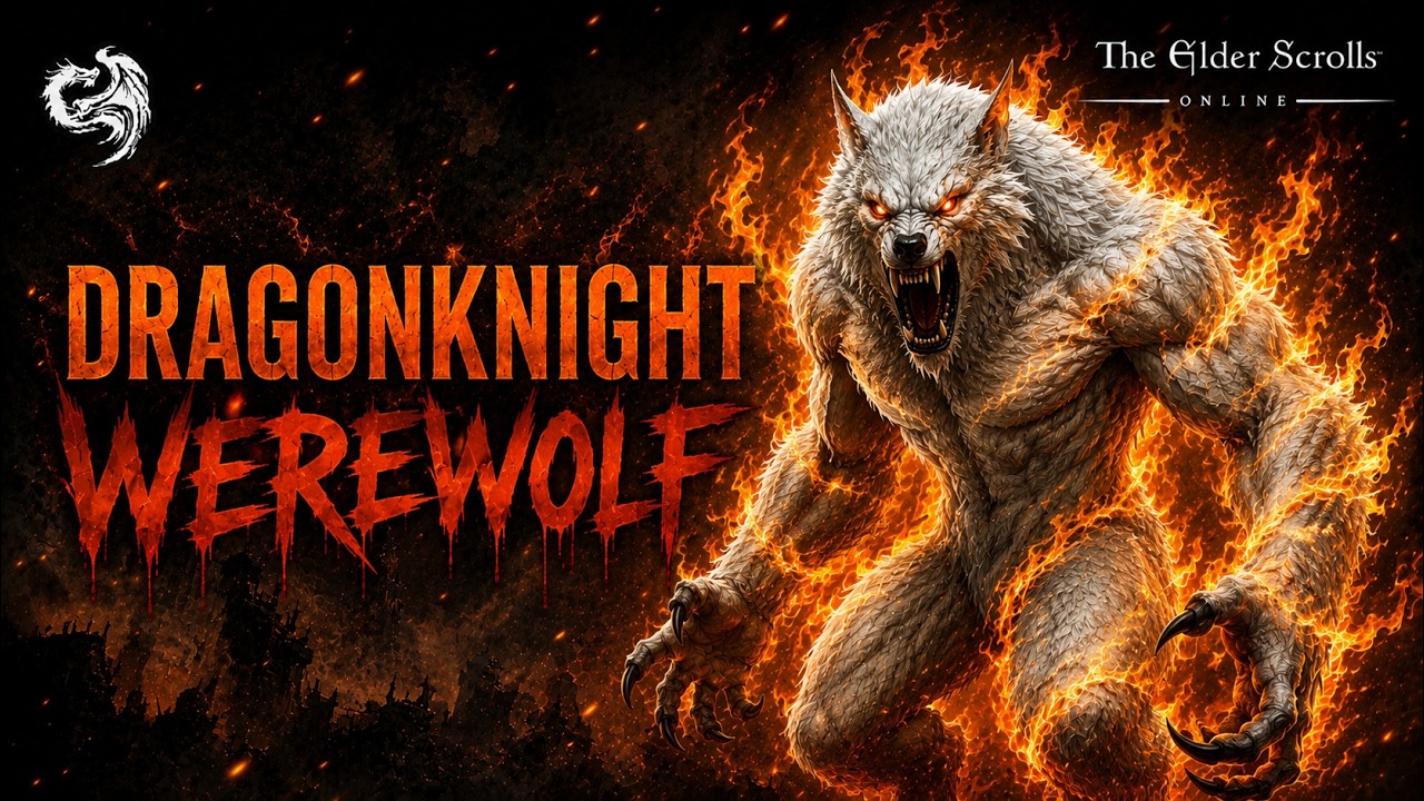 The Elder Scrolls Online | Werewolf PvP Build [u50] | 1vx machine!! 🔥🐺🩸