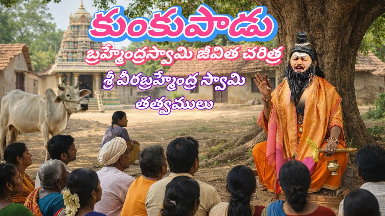 శ్రీ వీరబ్రహ్మేంద్ర స్వామి కాలజ్ఞానం || కుంకుపాడు ||శ్రీ బ్రహ్మం గారి స్వామి నాటకం #drama #natakam 
