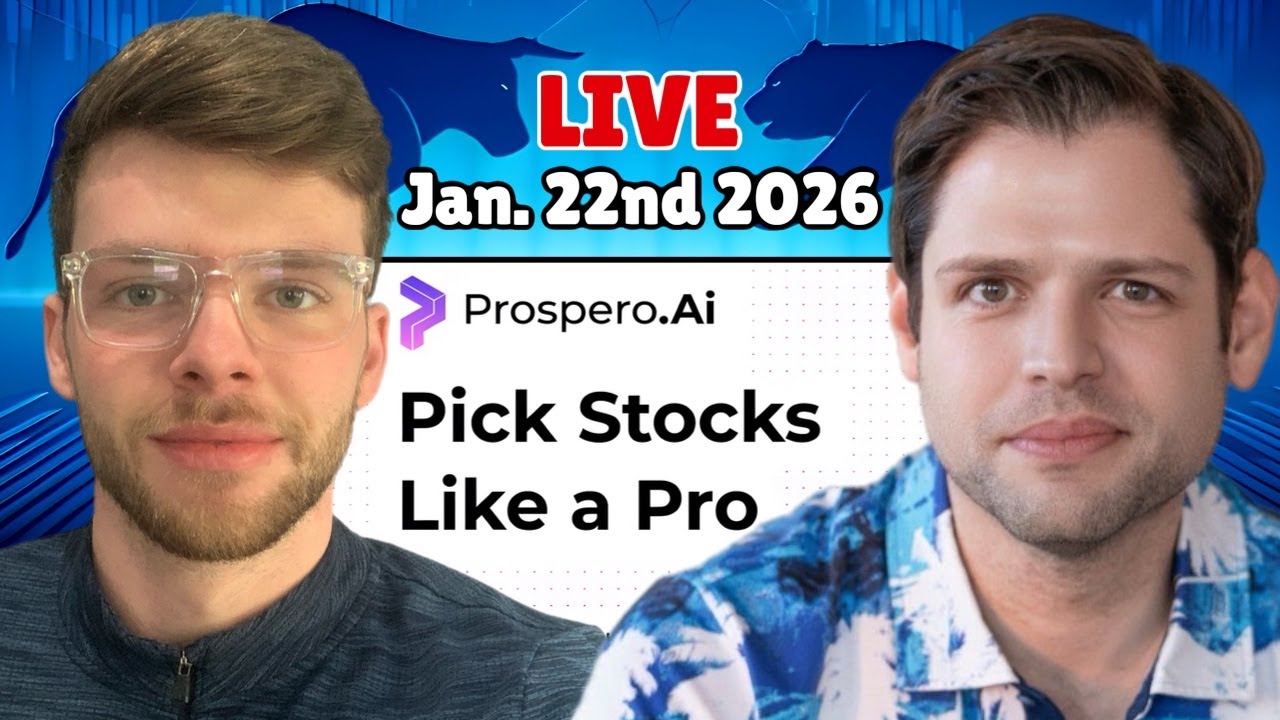 Prospero.ai Stock Market LIVE | Jan. 22, 2026