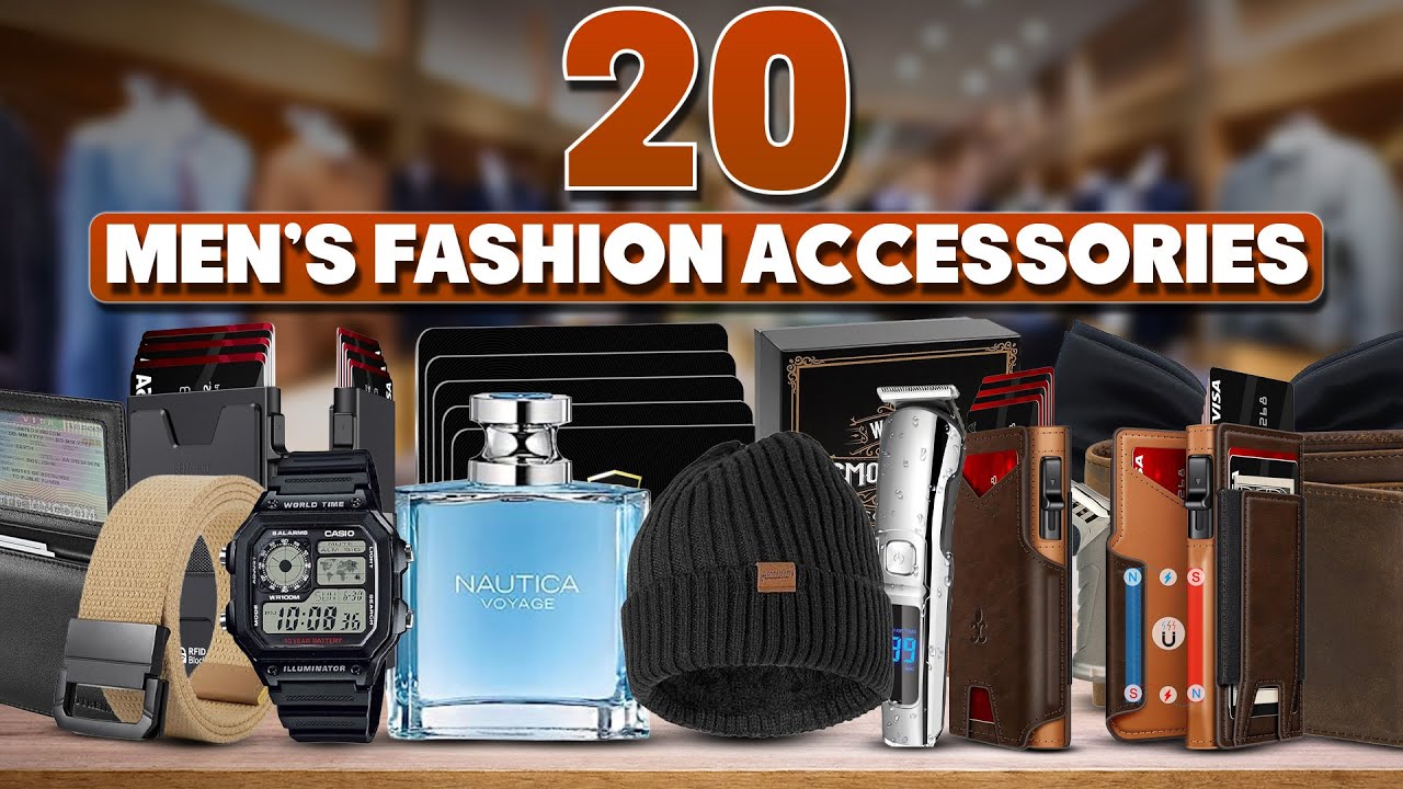 20 Wonderful Men’s Fashion Accessories On Amazon in 2026