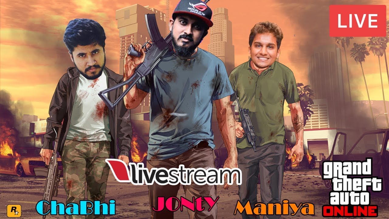 GTA V Online ▶️ Livestream | Ft Chabhi | Maniya