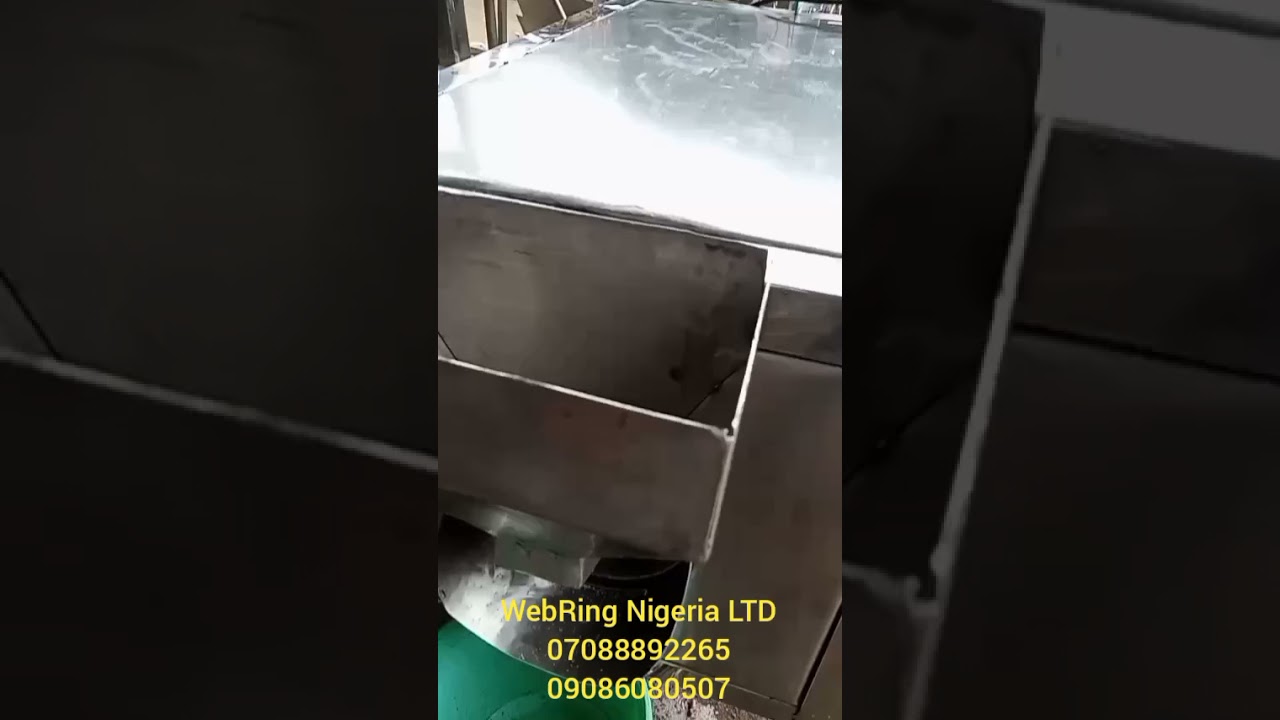 NIGERIA: SEMI-AUTOMATED MULTIPURPOSE NUTS ROASTER (NIGERIA)