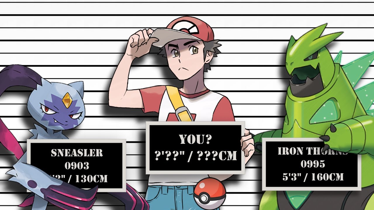 How Tall Are You Compared To Pokémon?