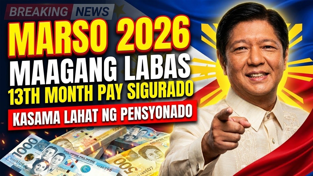BABALA! 13th Month Pay at Pensyon sa Marso 2026 — Maagang Ilalabas para sa Lahat ng SSS Pensioners