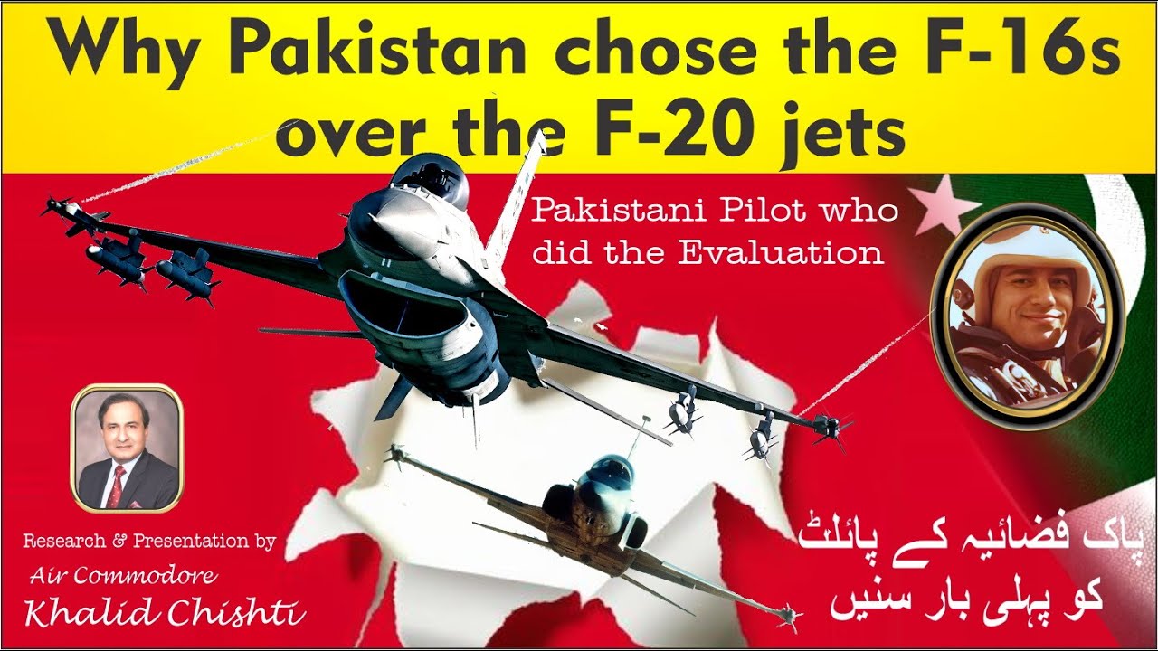 Uncovering Pakistan Air Force’s Jet Selection: F-16 vs. F-20