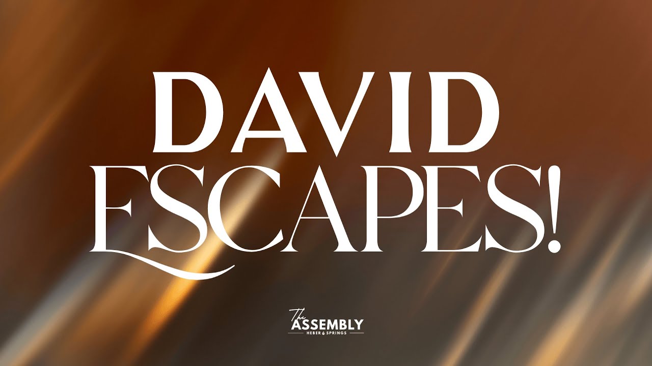 David Escapes! - Pastor Lee Brown