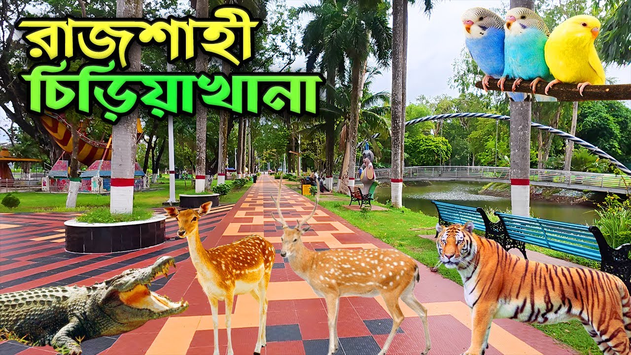 রাজশাহী বোটানিক্যাল গার্ডেন ও চিড়িয়াখানা | Botanical garden and Zoo in Rajshahi |