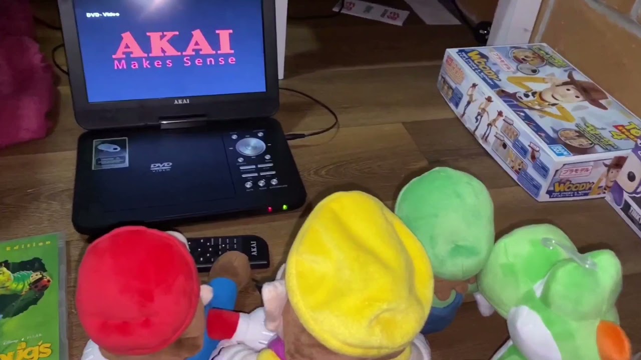 Mario, Wario, Luigi And Yoshi Watches The THX Broadway DVD Logo (By Rohan Hordern)