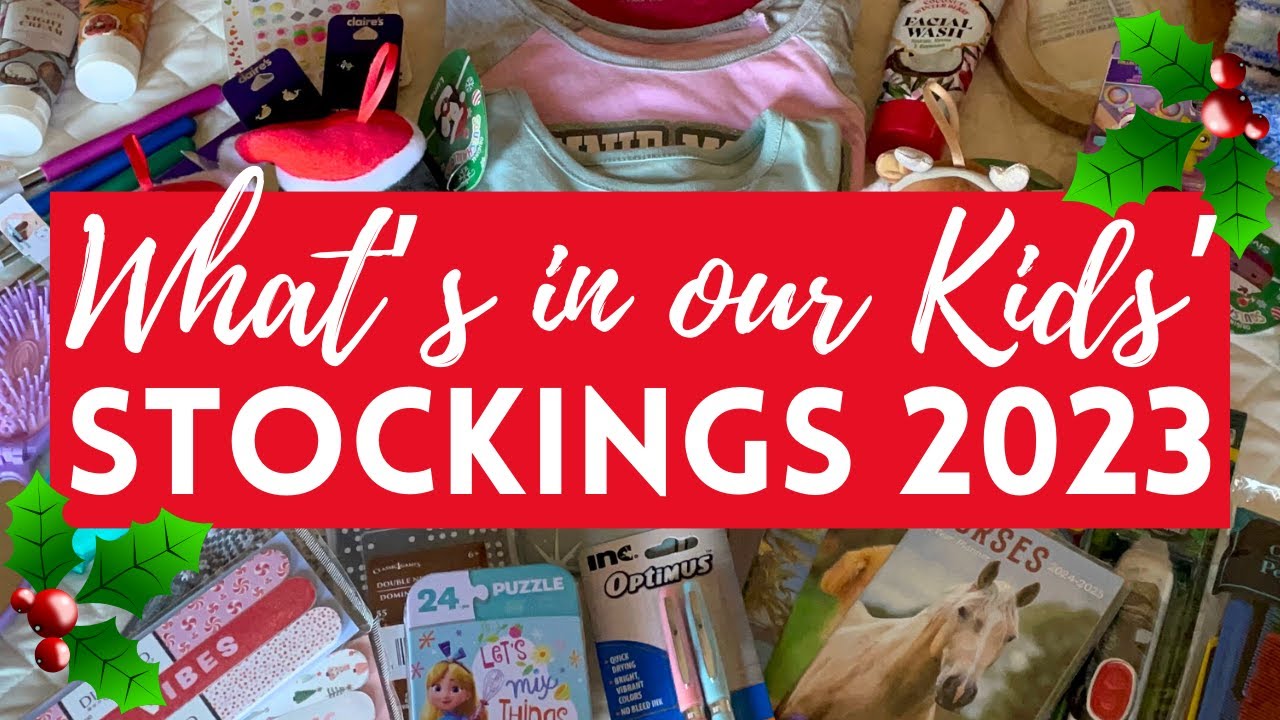 What I’m Putting in My Kids’ Stocking | Children & Teens (NO CANDY) Stocking Stuffer  Ideas 2023