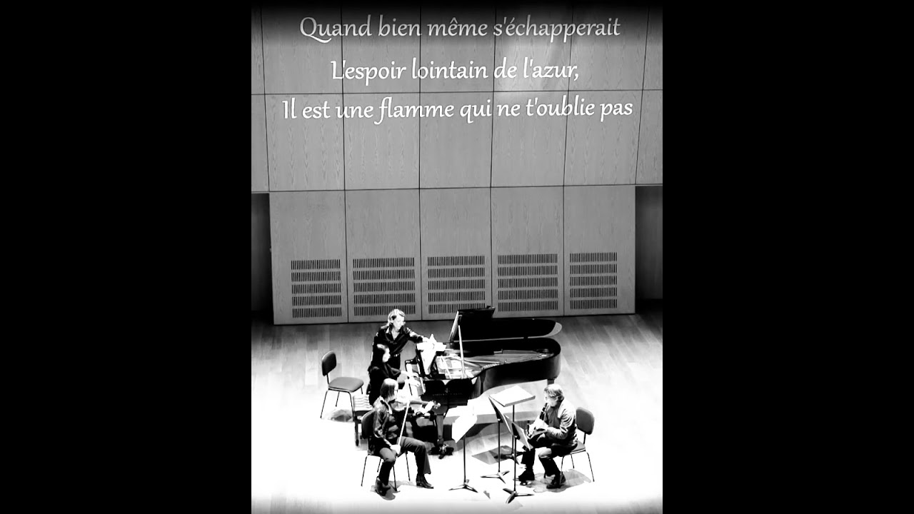 L'espoir lointain de l'azur - Trio pour clarinette, alto et piano - Charles van Hemelryck