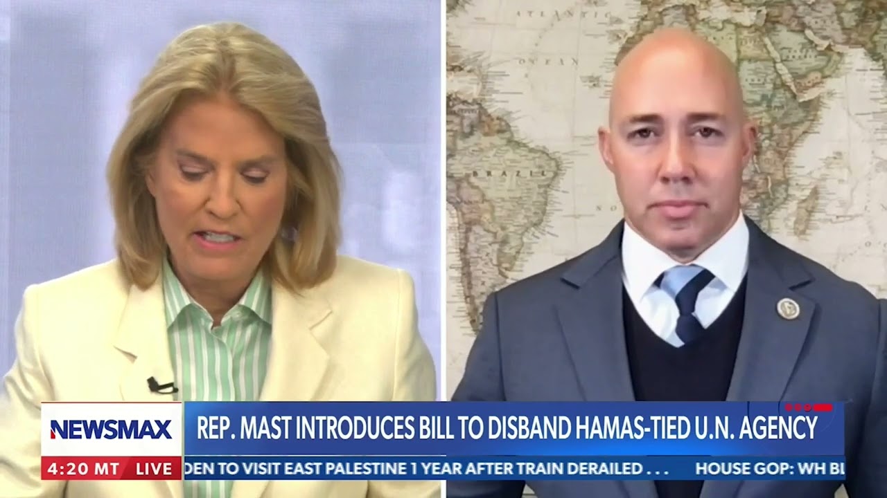 Rep. Mast: UNRWA is willfully ignorant
