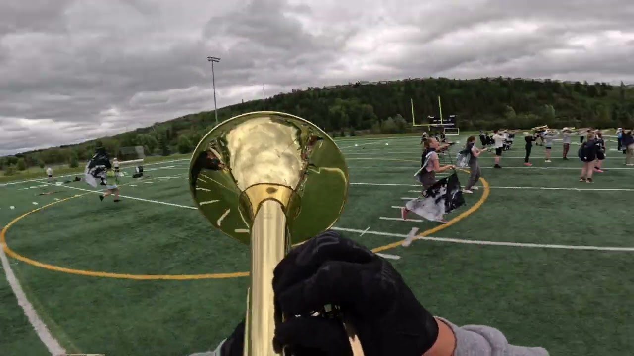 Calgary Round-Up Band 2024 | Lead Mellophone Soloist Headcam | Sam Mathewson