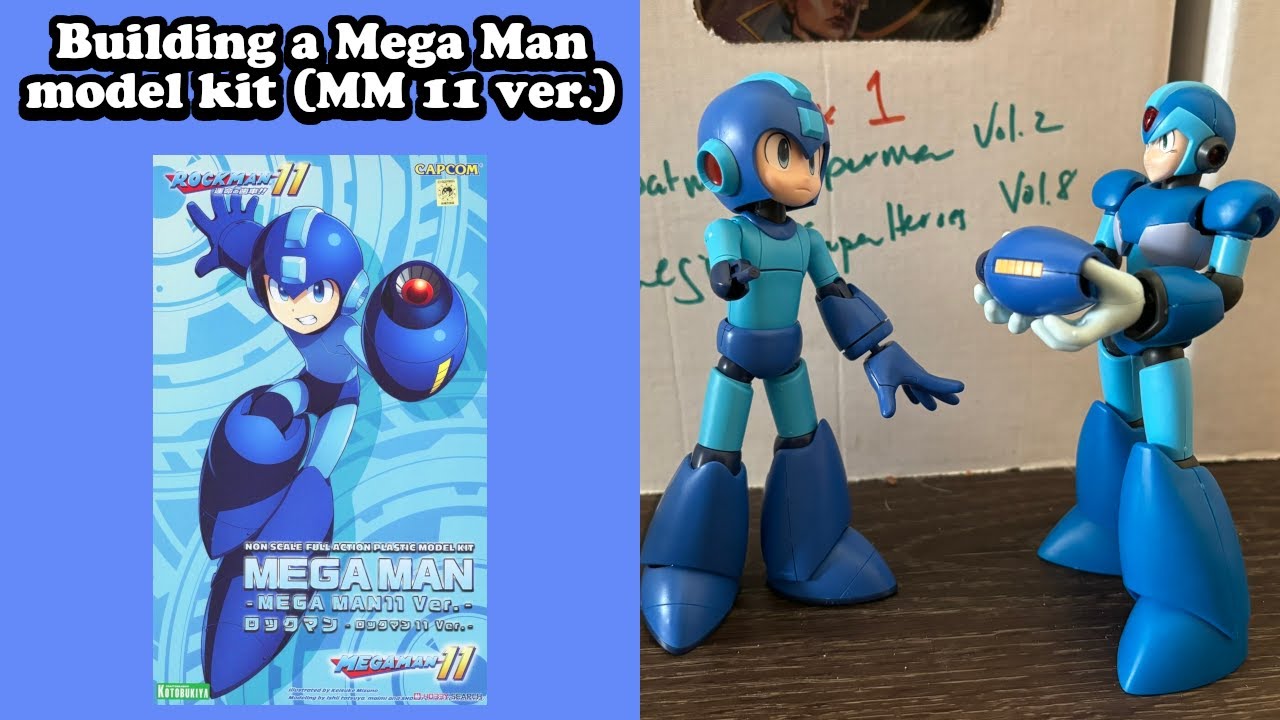 Let's build Classic Mega Man (Time Lapse)