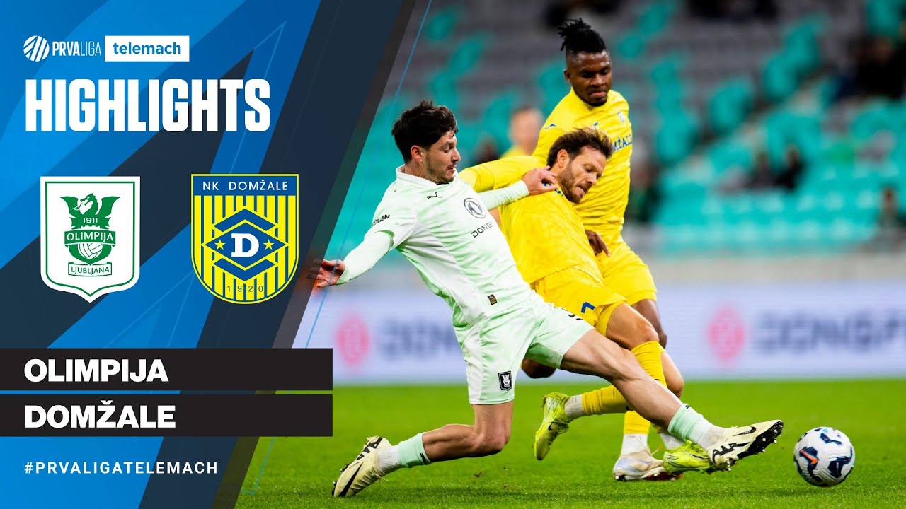 Olimpija 1-2 Domžale | 13. krog 2025/26 #PrvaLigaTelemach