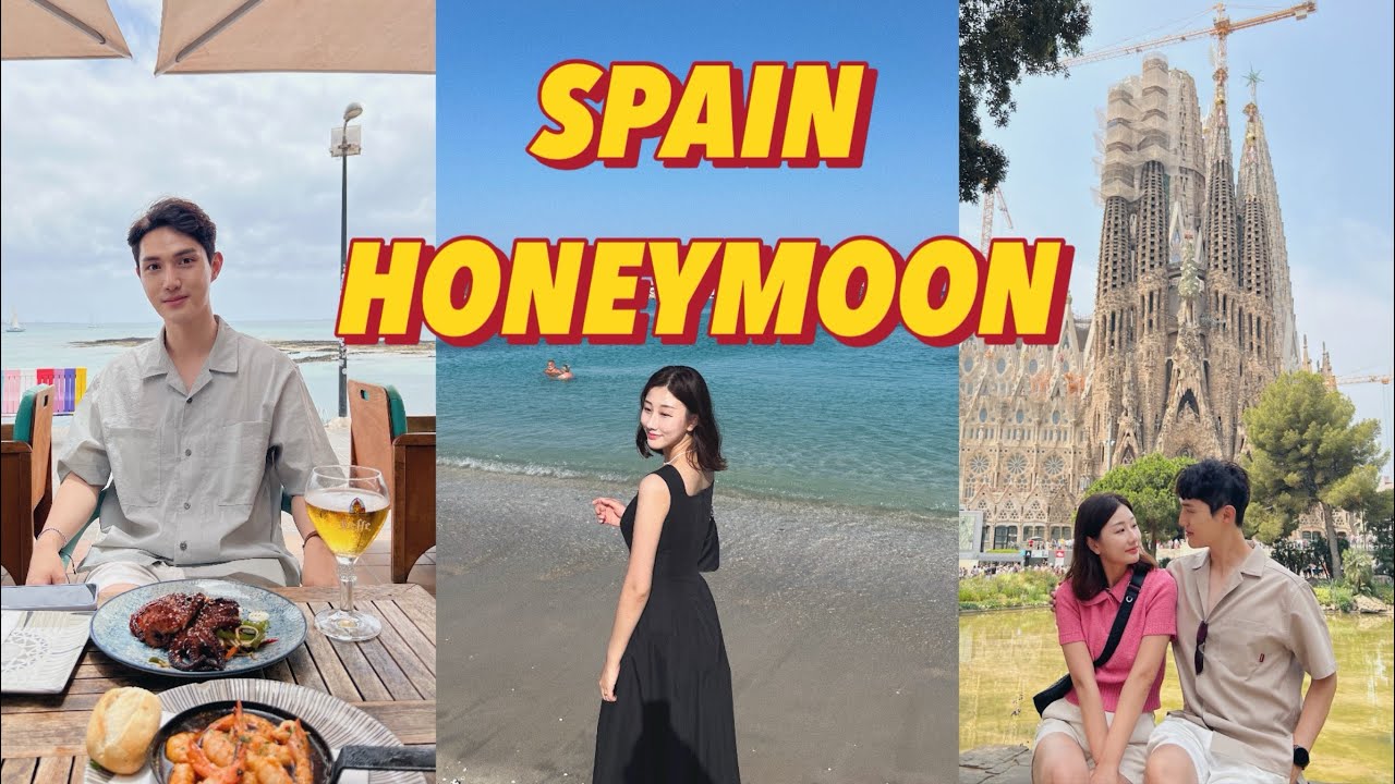 신혼여행 브이로그🤍 | Honeymoon vlog ep.2 스페인 브이로그🇪🇸 스페인/ 푸에르테벤투라/ 바르셀로나