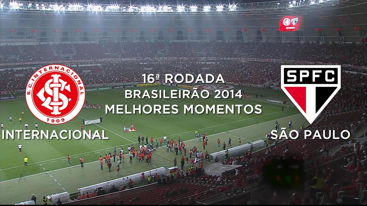 Melhores Momentos - Internacional 0 x 1 São Paulo - Brasileirão 2014 - 20/08/2014