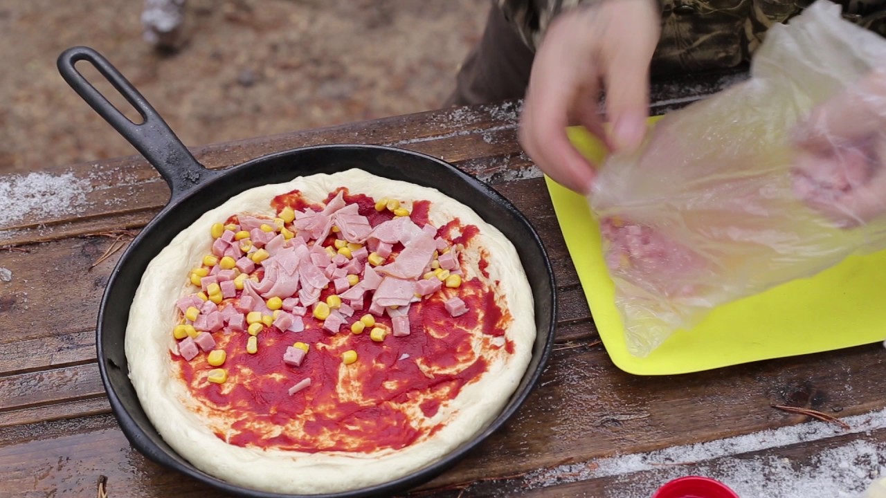 Campfire Cooking 'Pizza'