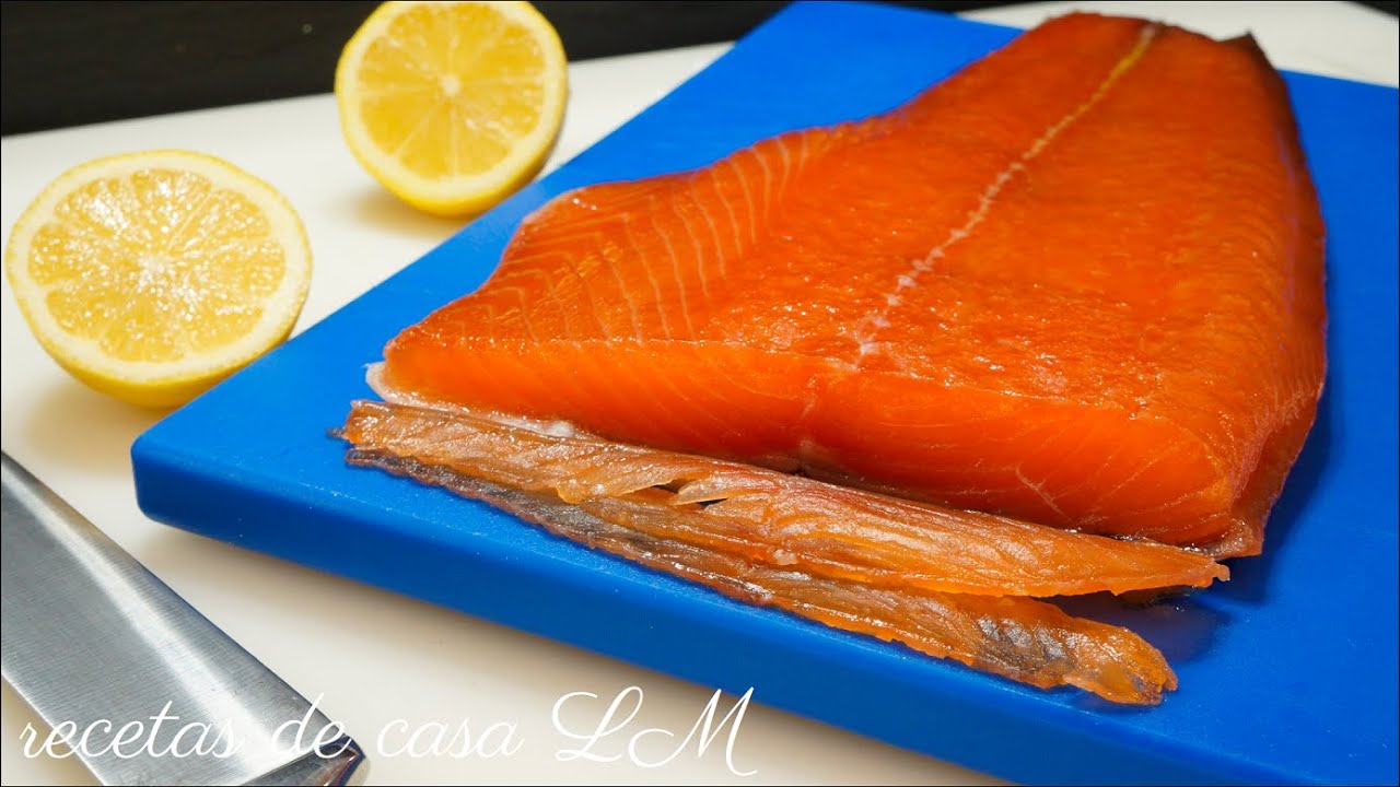 CÓMO HACER SALMÓN AHUMADO CASERO BUENISIMO