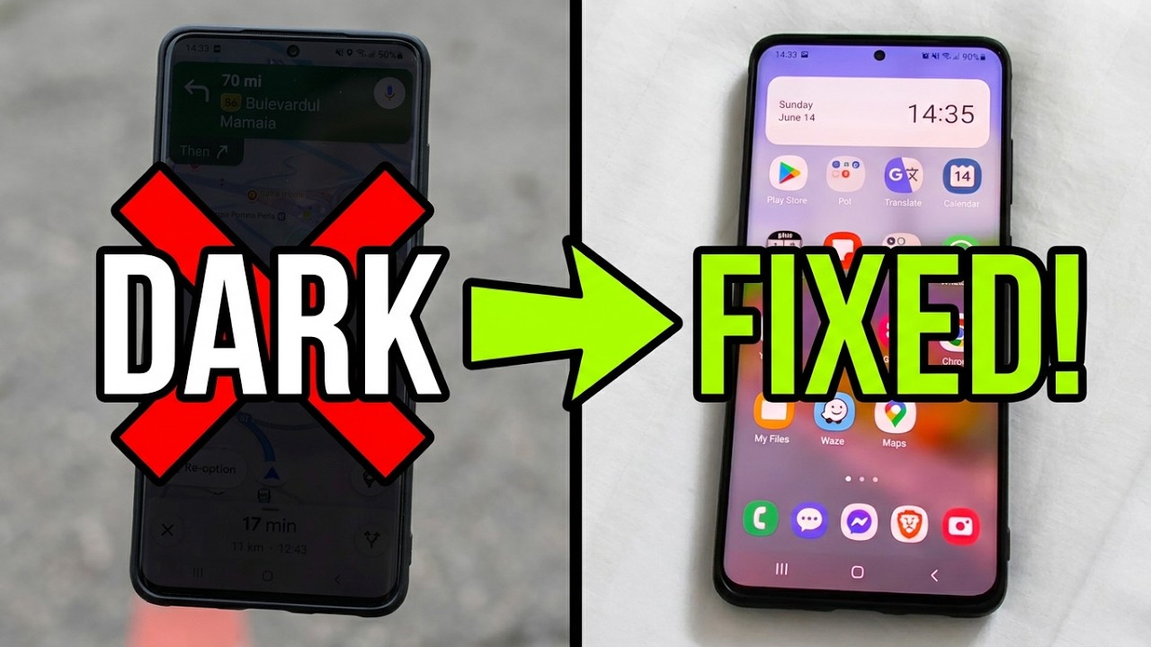 Why is the Phone's Displays so Dark (Disable Extra Dim, Samsung vs Honor)