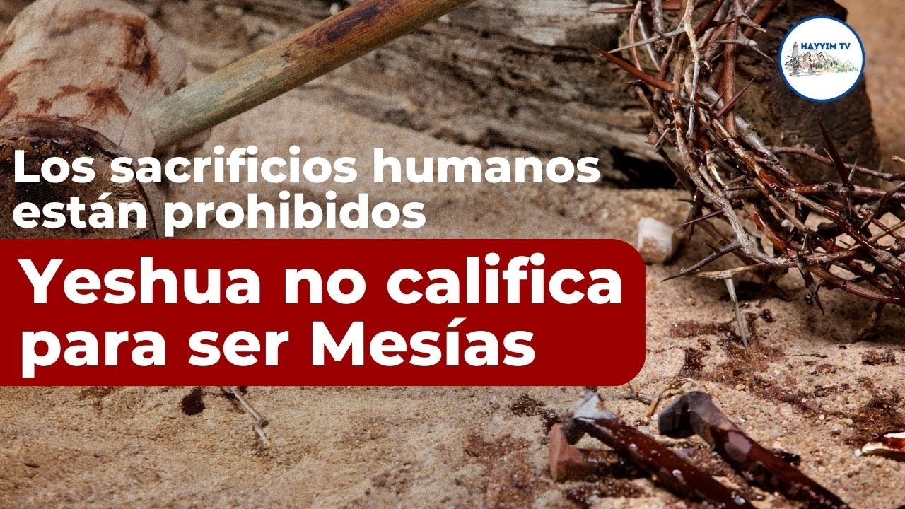 Tazaría-Metzors : Di-is prohíbe sacrificios humanos, Yeshua no califica. Dan ben Avraham |