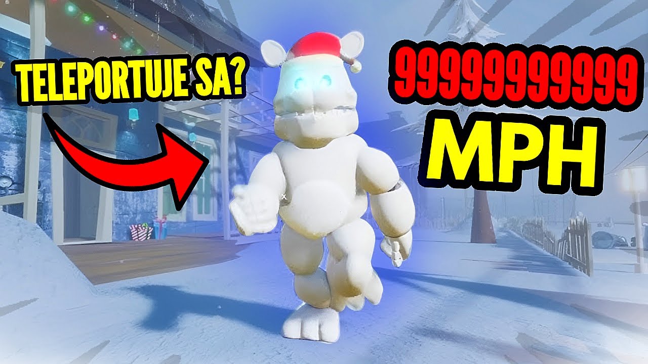 Nový Vianočný FREDBEAR sa Vie Teleportovať?!... (Hello neighbor mód)