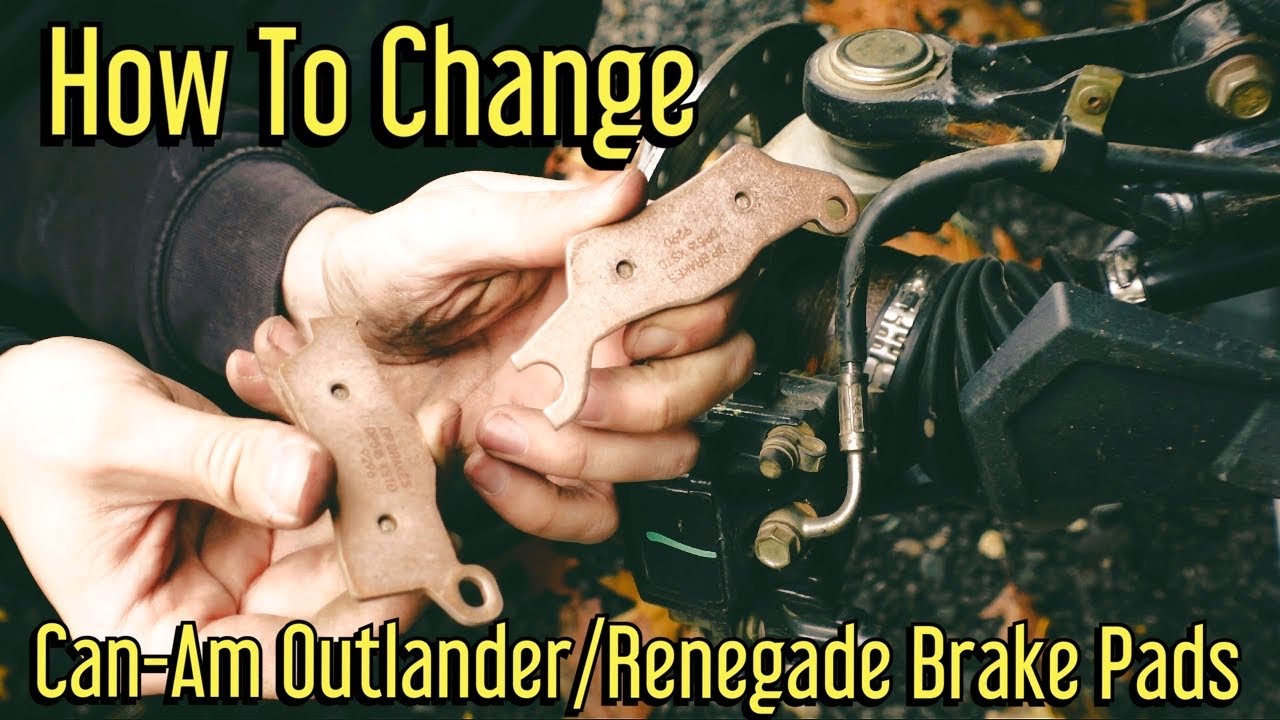 How To Replace Can-Am Outlander and Renegade Brake Pads | Detailed Instructional Video | Garage Ep.2