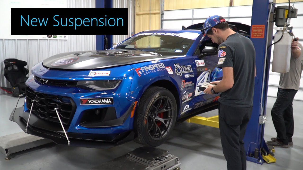 New Suspension For The Blue Dragon! | 2018 ZL1 1LE