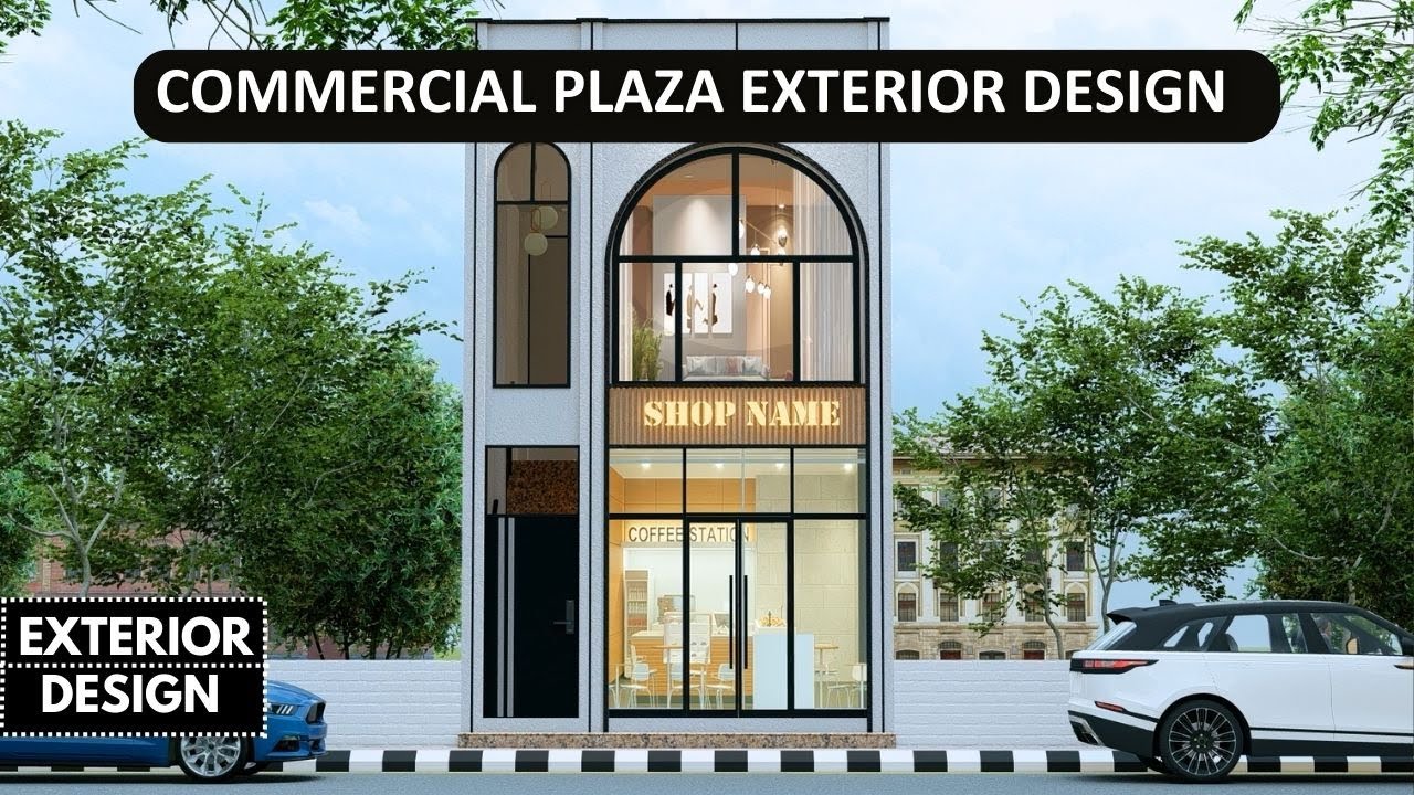 Modern Mixed-Use Building Design | Clean & Minimal Architecture