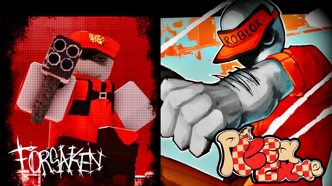 PIZZA GAME DID A COLAB WITH FORSAKEN! | Monster Elliot Skin Update | [Pizzagame x Forsaken]