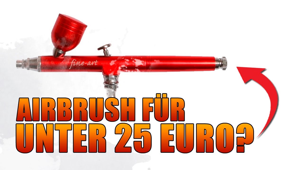 Airbrushpistole f&uuml;r unter 25 &euro; 💥 Fine Art AK Interactive