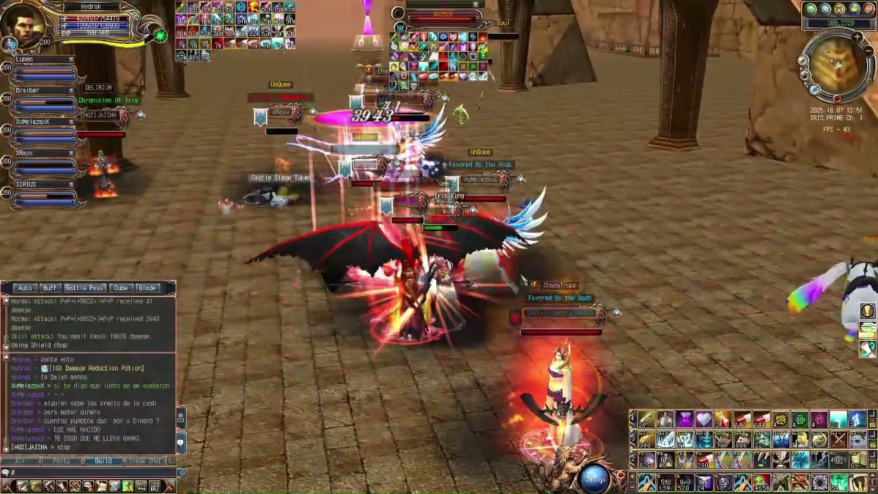 Last chaos Chronicles of iris War dratan