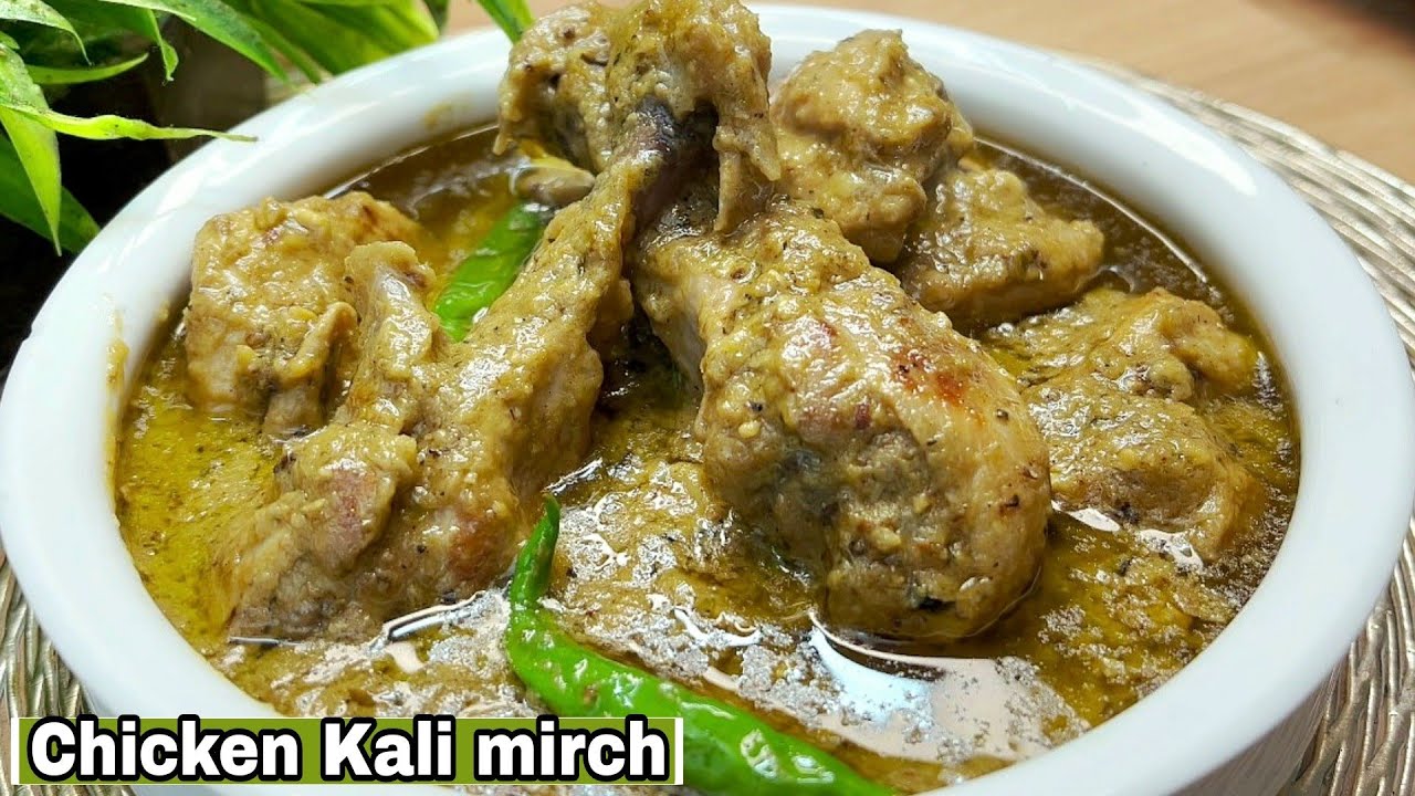 Best चिकन काली मिर्च Restaurant Style Silky Smooth Gravy/Murgh Kali mirch/Black Pepper Chicken 🔥