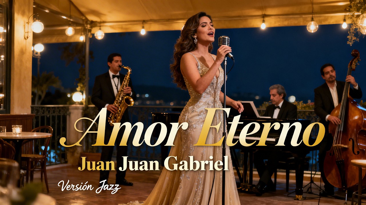 Amor Eterno – Juan Gabriel | Cover Bolero Jazz | Jazz Latino y Música Romántica