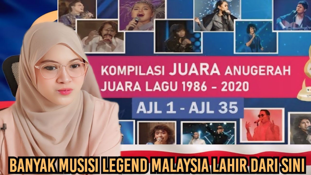 WOW‼️DISINILAH LEGENDA MALAYSIA TERLAHIR‼️RAMAI PEMINAT DARI INDONESIA‼️REACTION KOMPILASI JUARA AJL