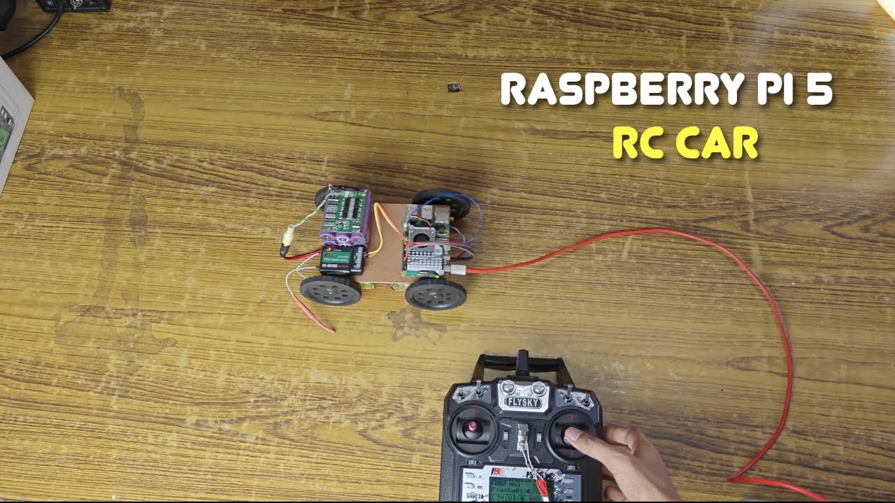 RC Car Using Raspberry Pi 5 🔥 | Full DIY Build + Test Drive