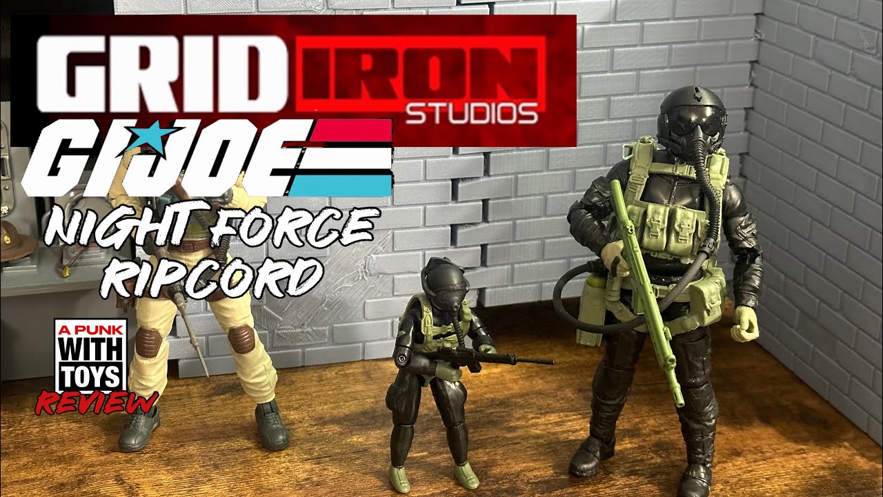 Gridiron Studios GI Joe Night Force Ripcord