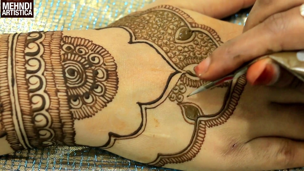 New Henna Mehndi Trend:Latest Mehendi Designs For Upper Side(Wedding Mahendi)|MehndiArtistica