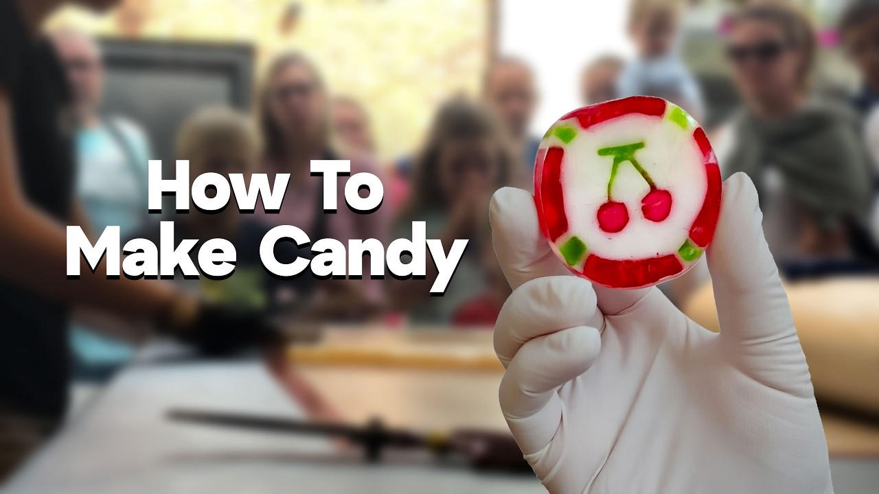 Satisfying Cherry Candy Making By Artisanal Candy Makers