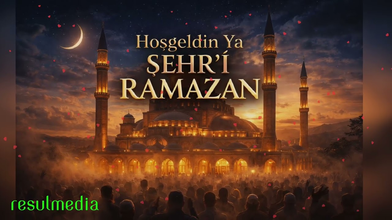 Hoş Geldin Ya Şehr-i Ramazan 🌙 | Coşkulu Erkek İlahi Korosu | 2026 Yeni Ramazan İlahi